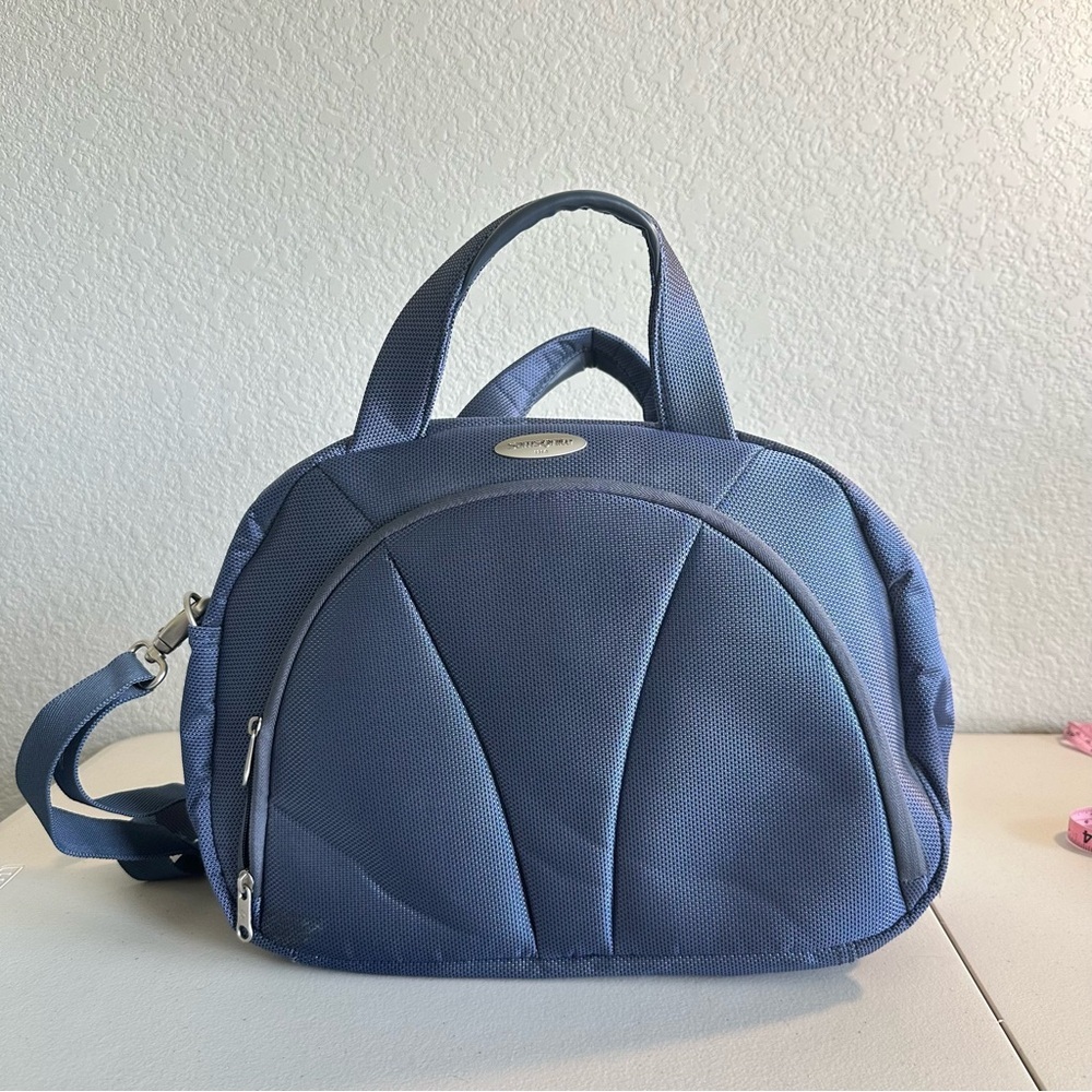 Samsonite Royal Blue X’ion 2 Carry On Luggage